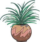 Spider Plant 2 — embroidery design preview