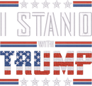 Stand With Trump — embroidery design preview
