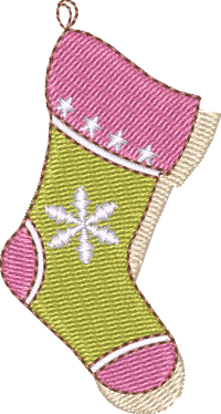 Stocking — embroidery design preview