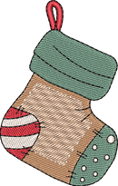 Stocking2 — embroidery design preview