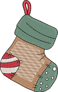Stocking2 — embroidery design preview