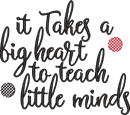 TEACHER LC 12 — embroidery design preview