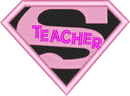 TEACHER LC 4 — embroidery design preview