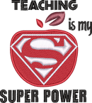 TEACHER LC 9 — embroidery design preview