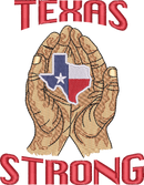 TEXAS STRONG — embroidery design preview