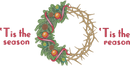 Tis The Season Reason embroidery design preview