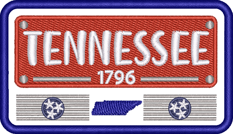 Tn State Plate