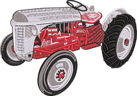 TRACTOR OLD2 — embroidery design preview
