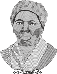 TUBMAN — embroidery design preview