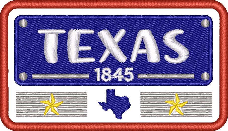 Tx State Plate
