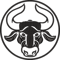 Taurus — embroidery design preview