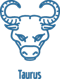 Taurus3 — embroidery design preview