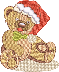 Teddybear — embroidery design preview