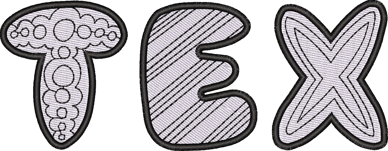 Texture Font 1