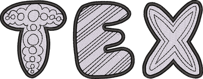 Texture Font 1