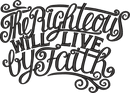The Righleous — embroidery design preview