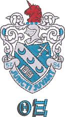 Theta Xi — embroidery design preview