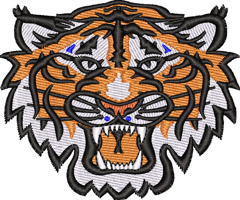 Tiger2 — embroidery design preview
