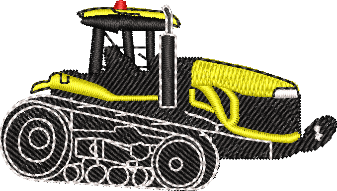 Tractor2 — embroidery design preview