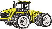 Tractor4 — embroidery design preview