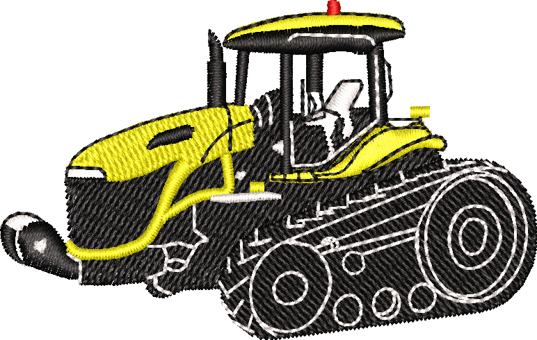Tractor5 — embroidery design preview
