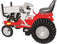Tractorpull — embroidery design preview