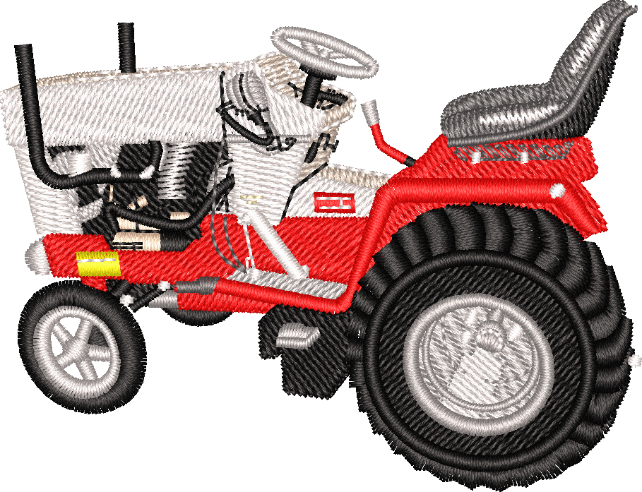 Tractorpull — embroidery design preview