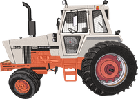 Tractor Case 1370 2 — embroidery design preview