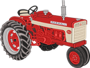 Tractor Farmall 460 — embroidery design preview