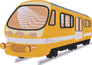 Train10 — embroidery design preview