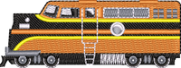 Train18 — embroidery design preview