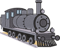 Train2 — embroidery design preview