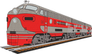 Train23 — embroidery design preview