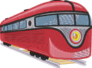 Train6 — embroidery design preview