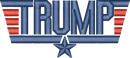 Trump Big Gun — embroidery design preview