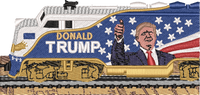 Trump Train — embroidery design preview