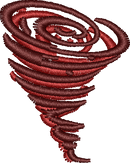 Twister — embroidery design preview