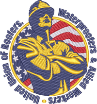 UNITED ROOFERS — embroidery design preview