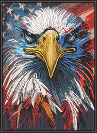 USA EAGLE23 — embroidery design preview