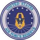 Us Airforce Reserve — embroidery design preview