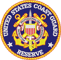 Us Coast Guard Reserve — embroidery design preview