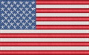 Us Flag3X185 embroidery design preview
