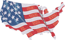 Us Flag10 — embroidery design preview