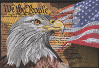 Us Flag15 — embroidery design preview