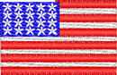 Us Flag19 — embroidery design preview