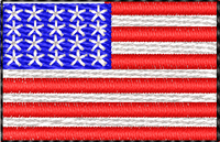 Us Flag21 — embroidery design preview