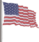 Us Flag6 — embroidery design preview