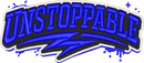 Unstoppable 3D Puff Foam embroidery design preview