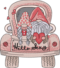 VAL LOVE 2 — embroidery design preview