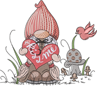 VAL LOVE 5 — embroidery design preview
